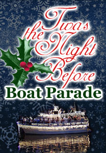 208x300 promotional skyscraper for Augusta's inaugural lighted boat parade.