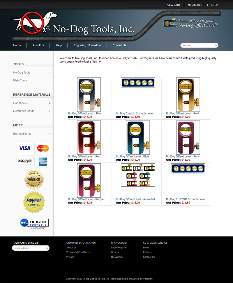 No-Dog.com screenshot